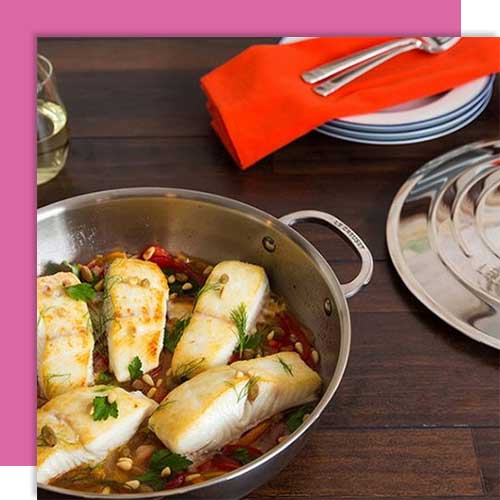 Casserole Pots Stainless Steel